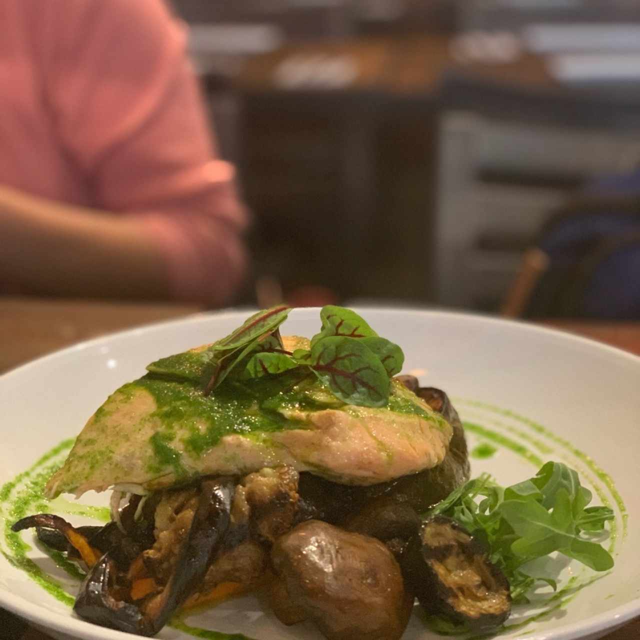 Salmón a la Brasa