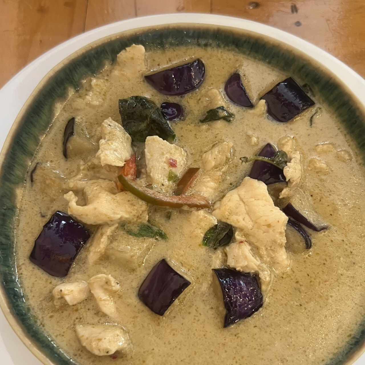 Green Curry con pollo