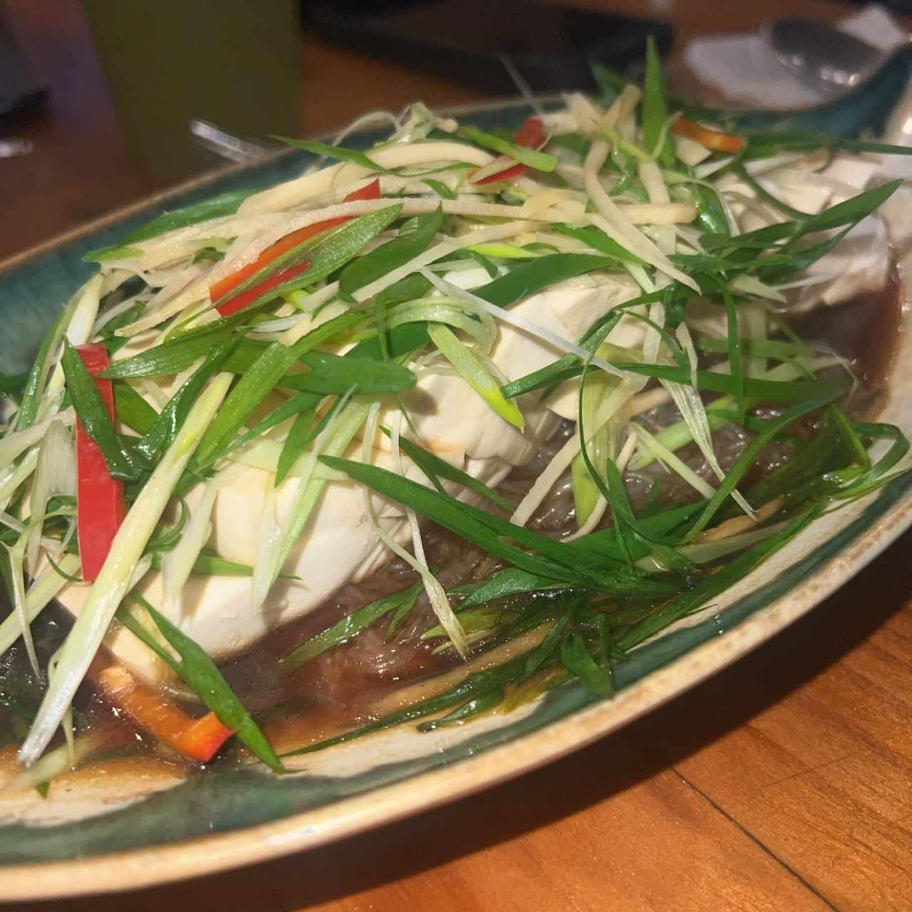 38. Tofu con vegetales