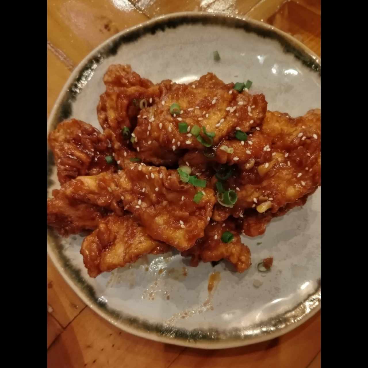 35. Filete de Pollo agridulce