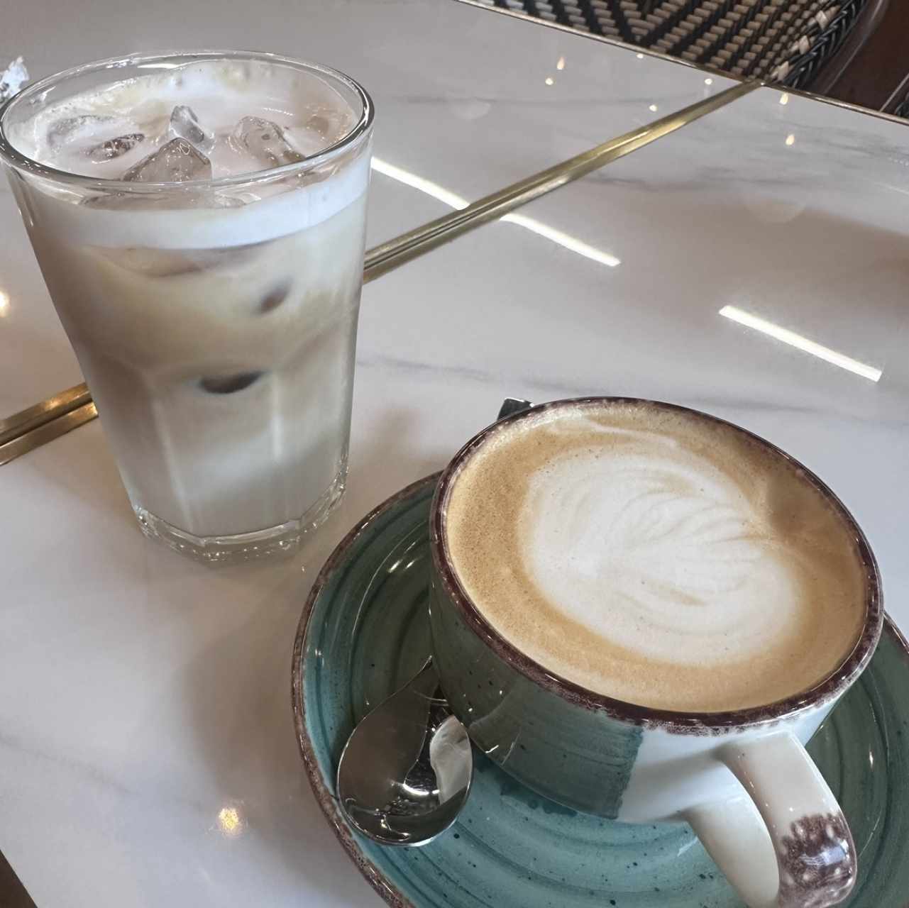 Capuccino & iced latte 