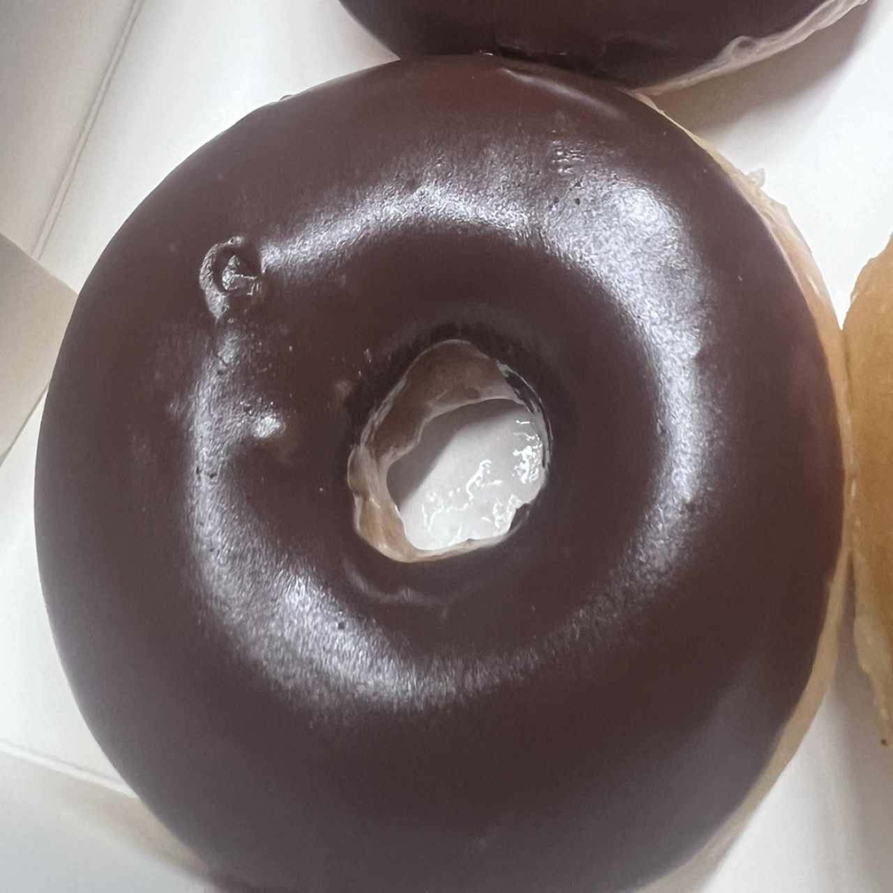 Dona Cubierta de Chocolate