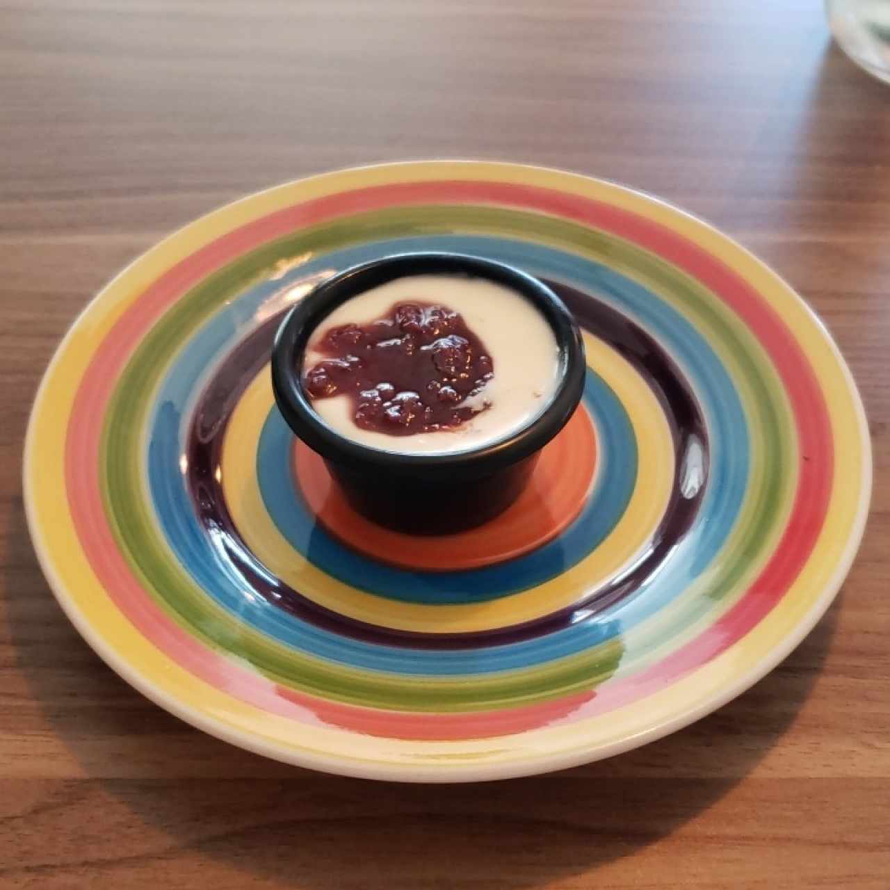 Panacotta con Fresas