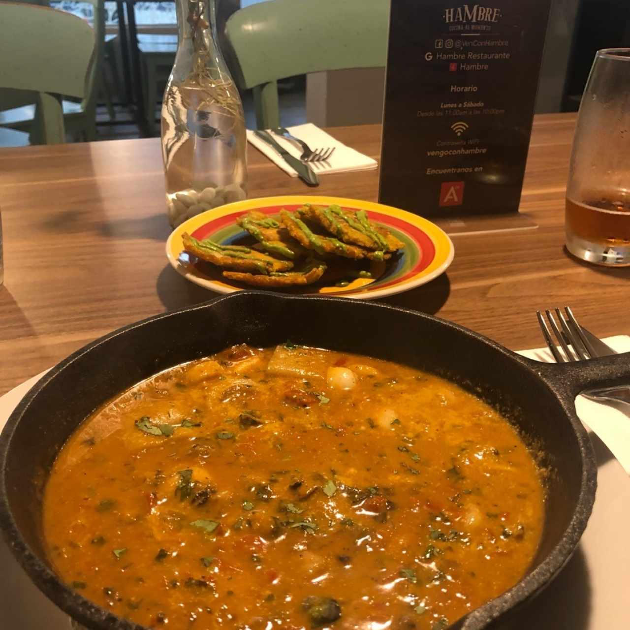 Cazuela de mariscos