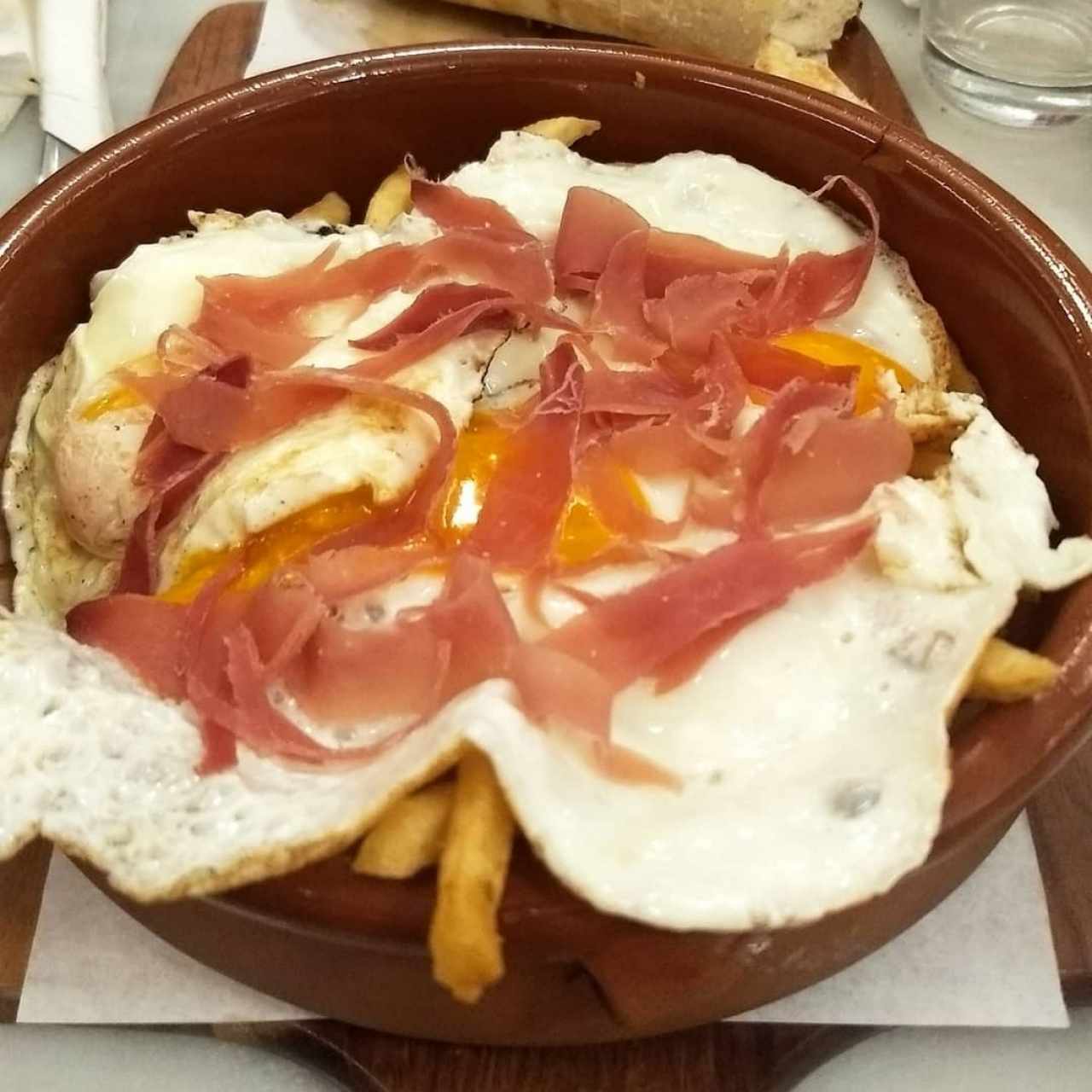 huevos estrellados