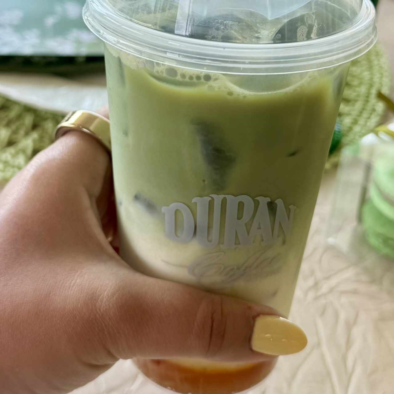 Matcha de maracuya 