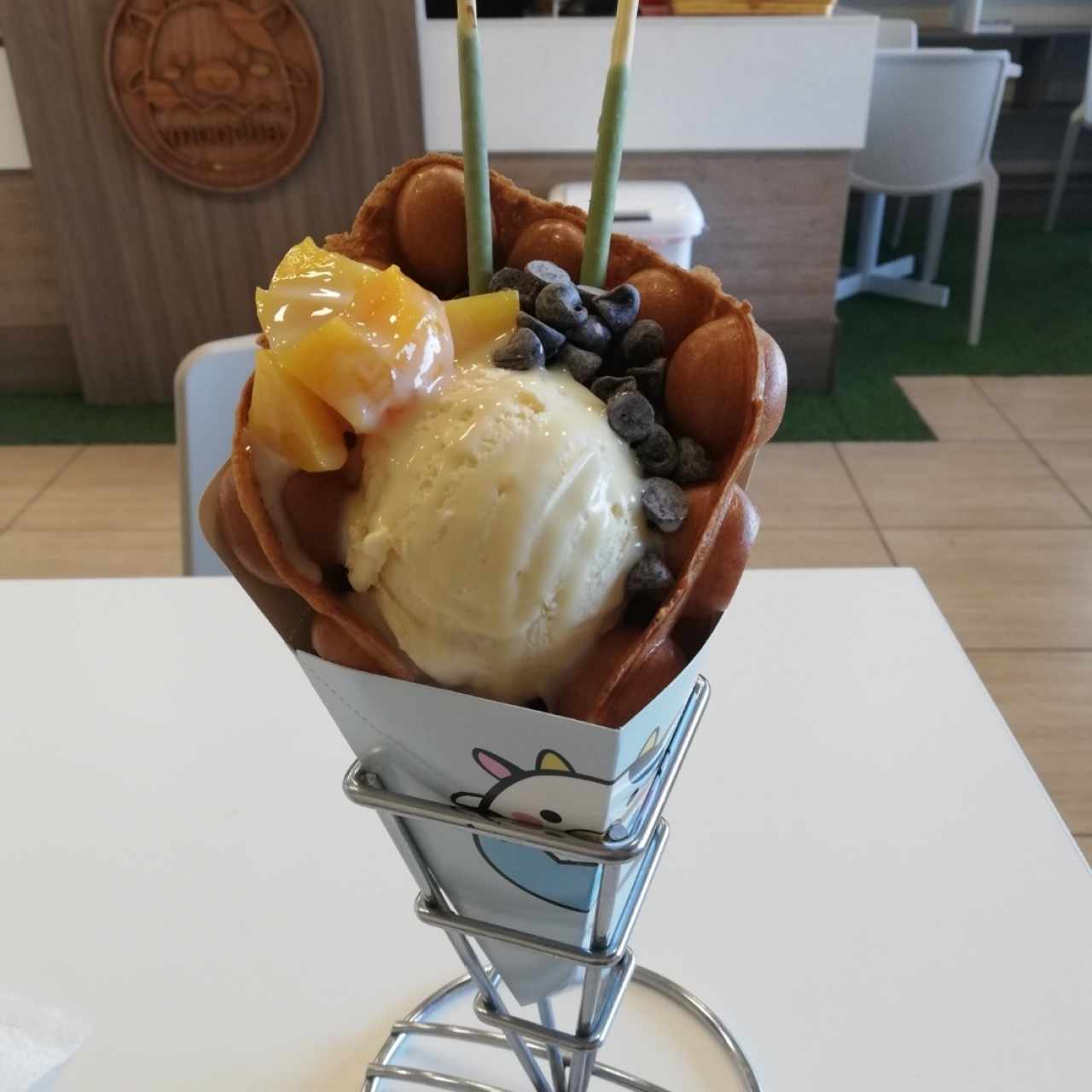 Egg Waffle Gelato