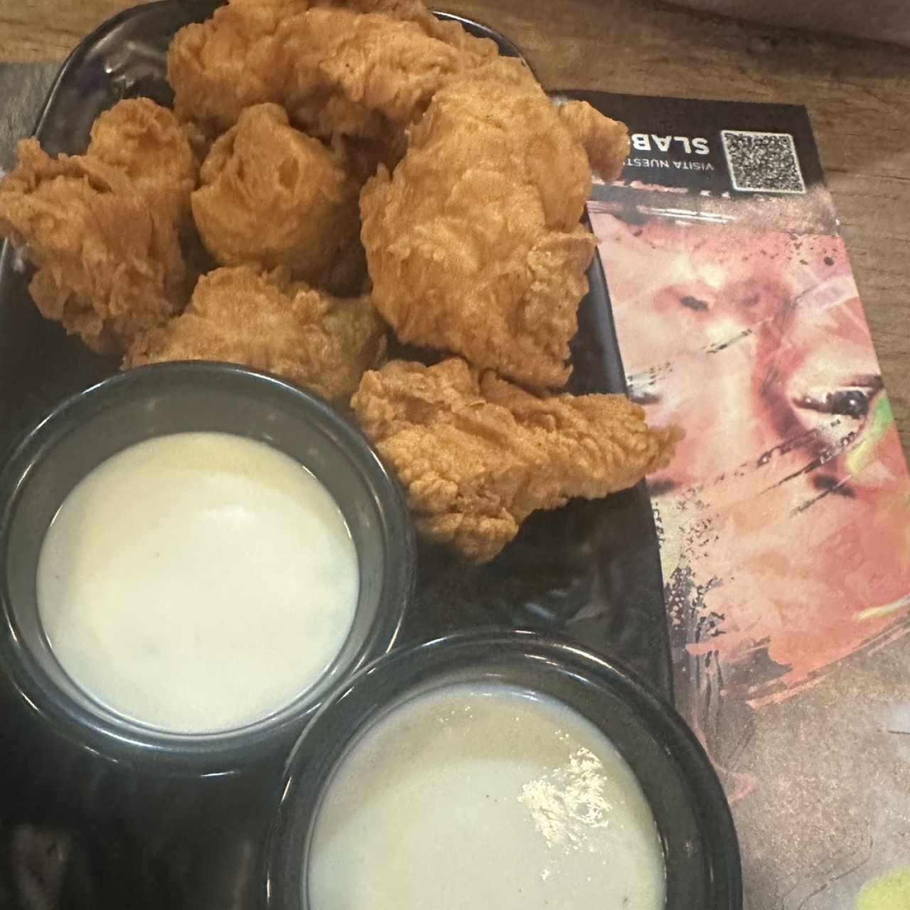 Pechuguitas apanadas
