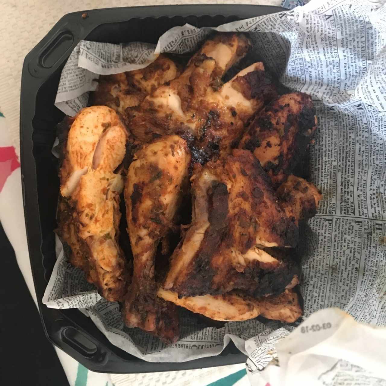pollo al carbon