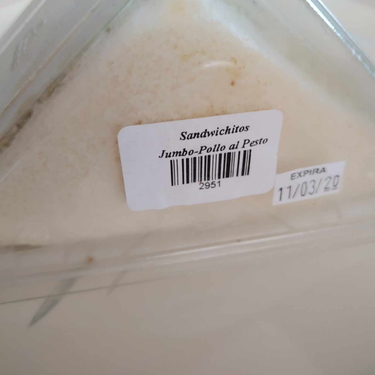 Emparedado pollo