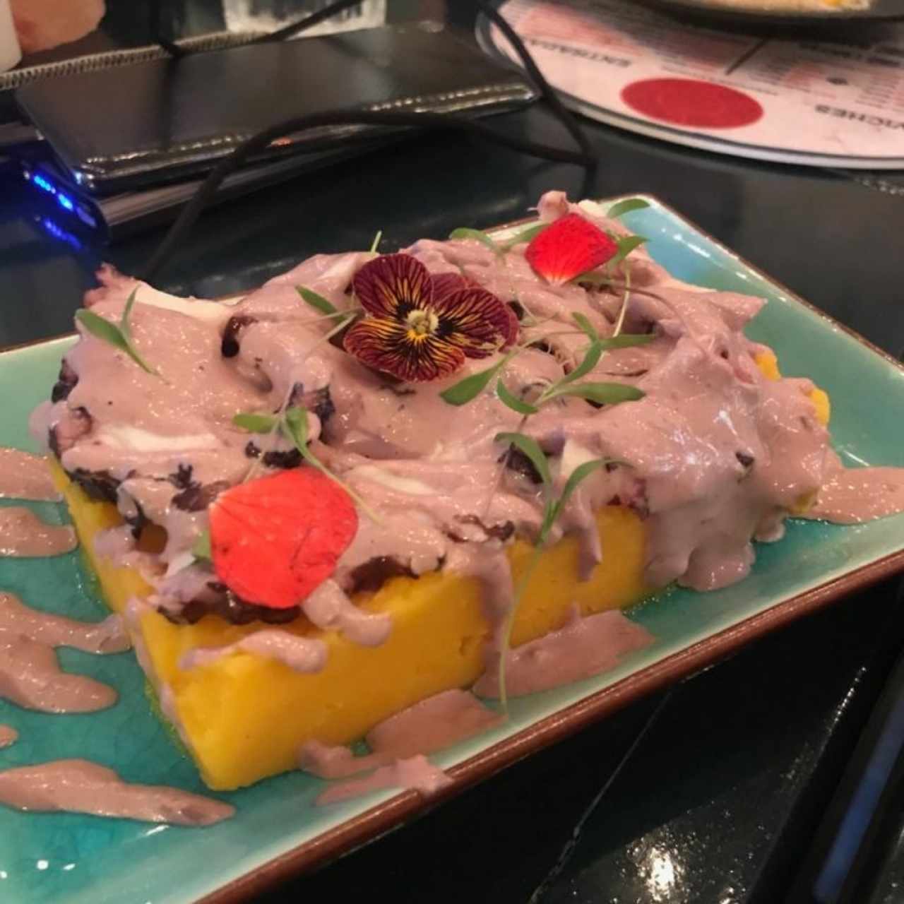 causa de pulpo al olivo