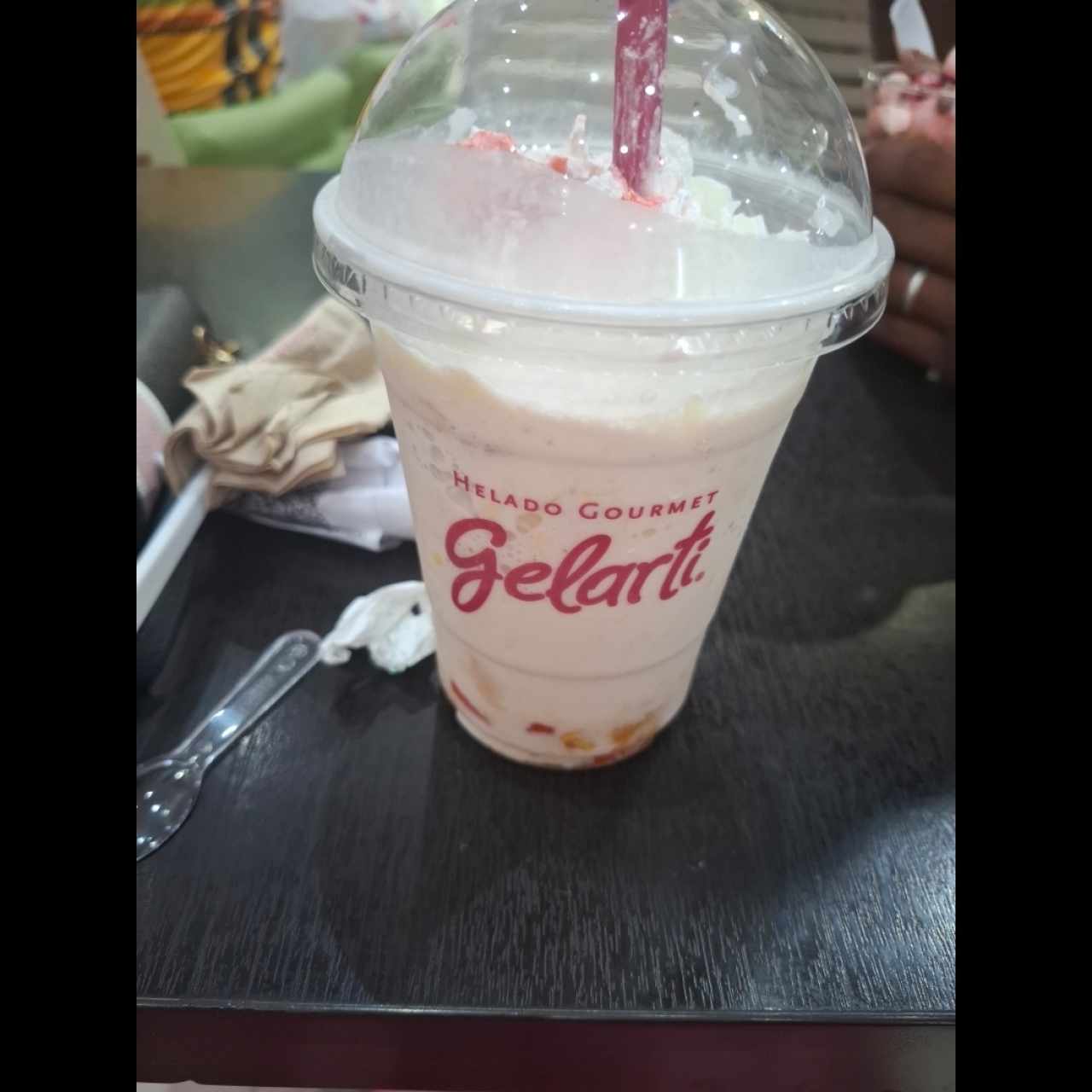 milkshake de piña colada