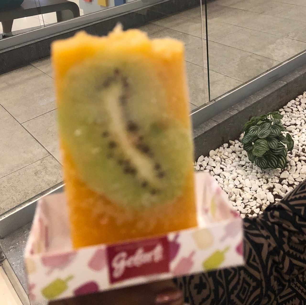 paleta de mango/ kiwi