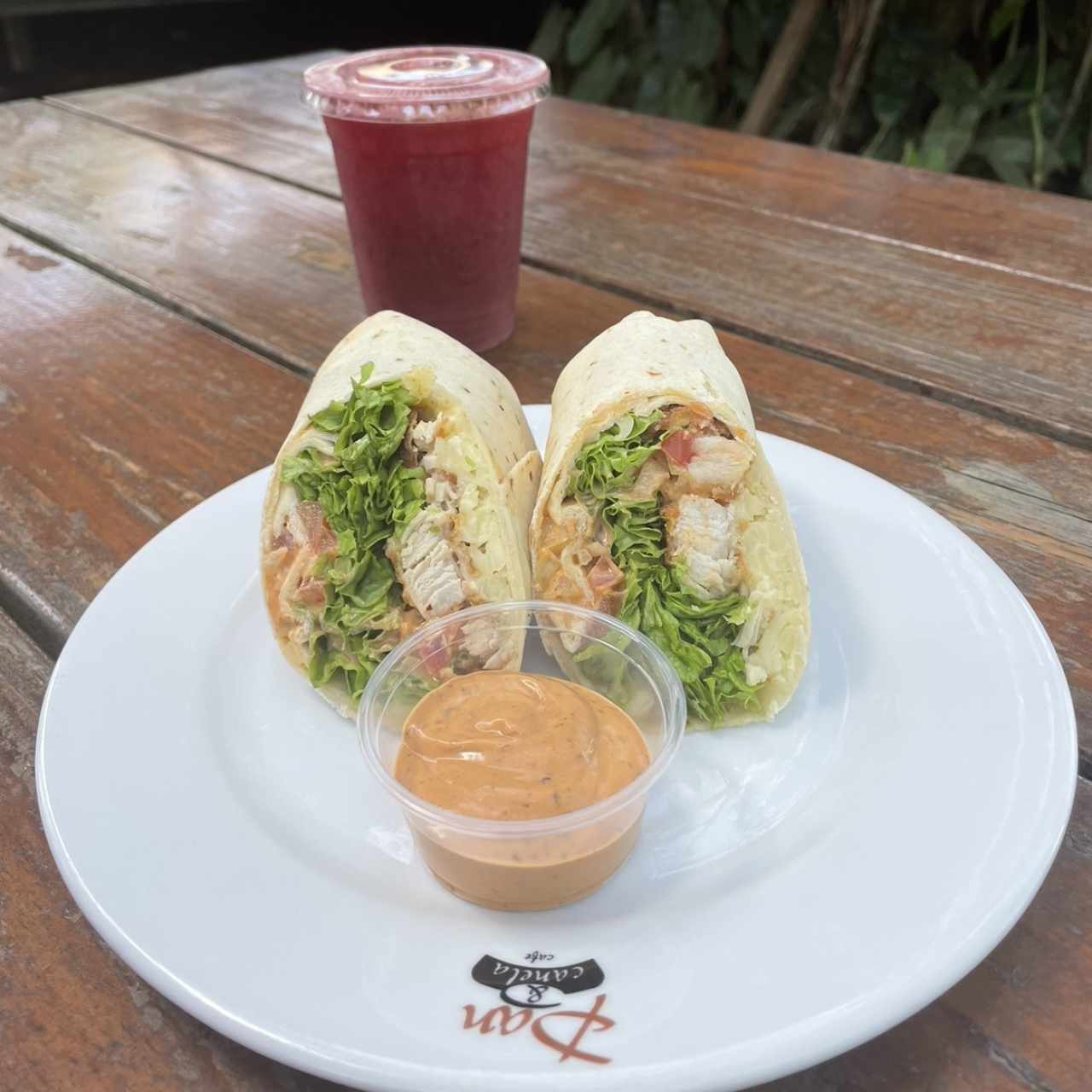Wrap de pollo