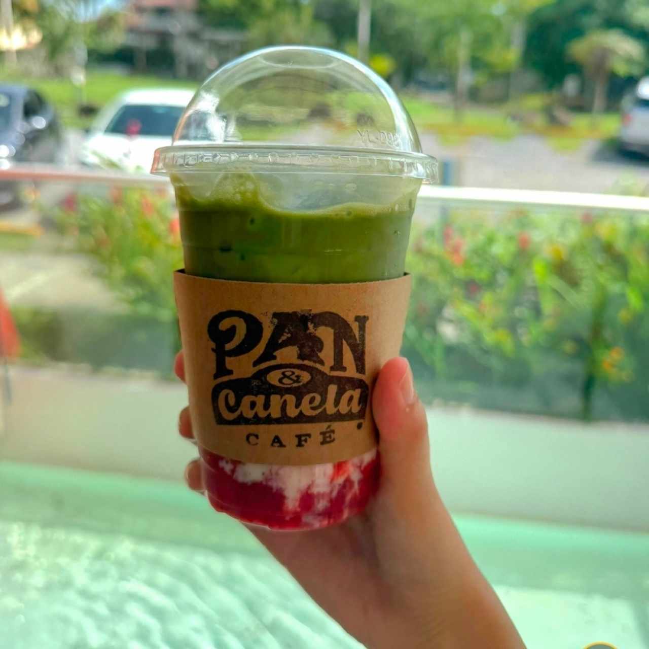 Matcha de fresa