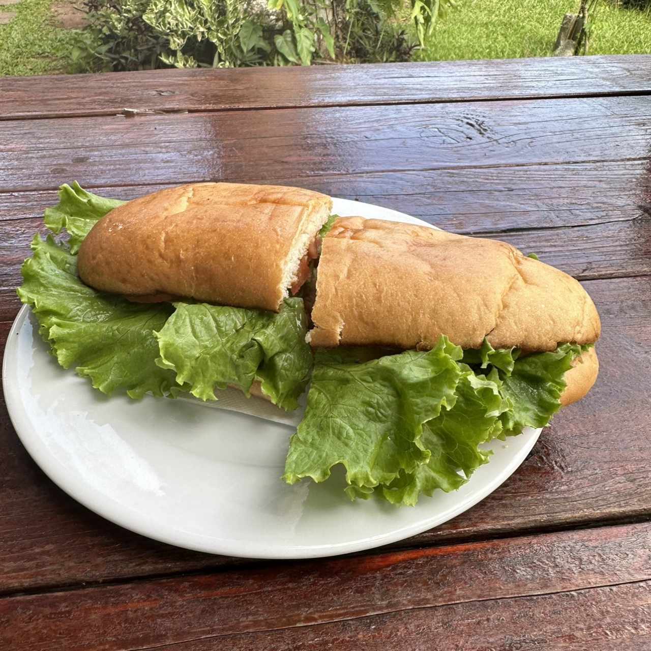 Emparedado de pollo 
