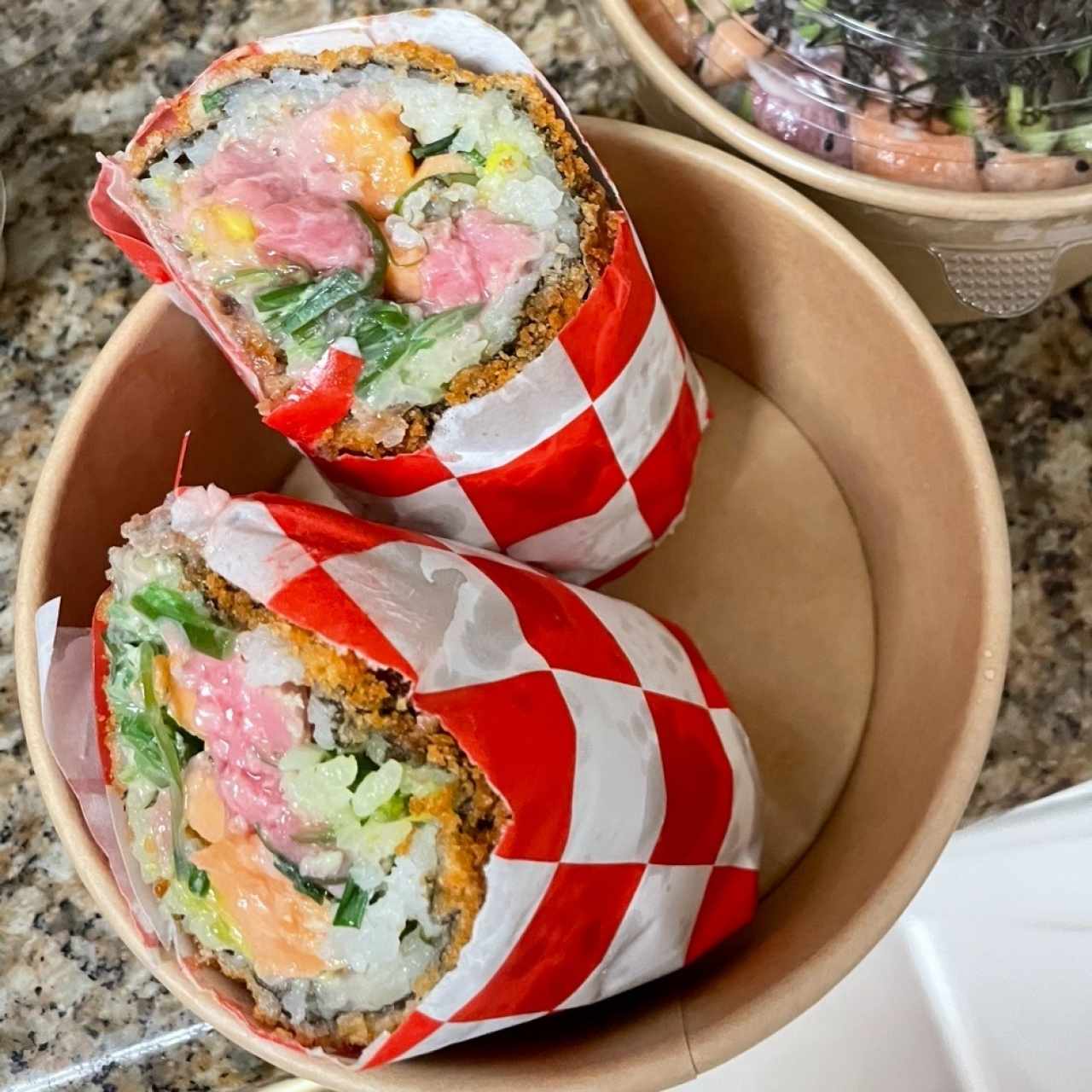 Poke burritos - Bff Crunch