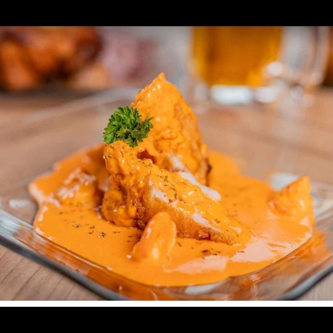 Corvina Rellena de Camarones