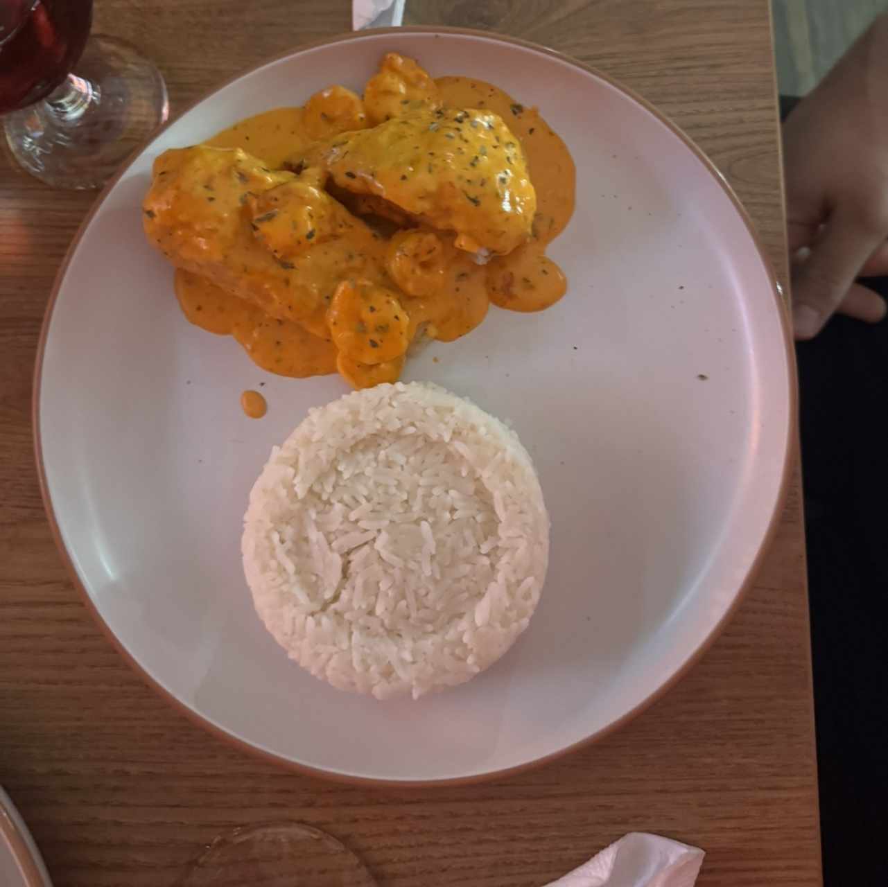 Corvina Rellena de Camarones