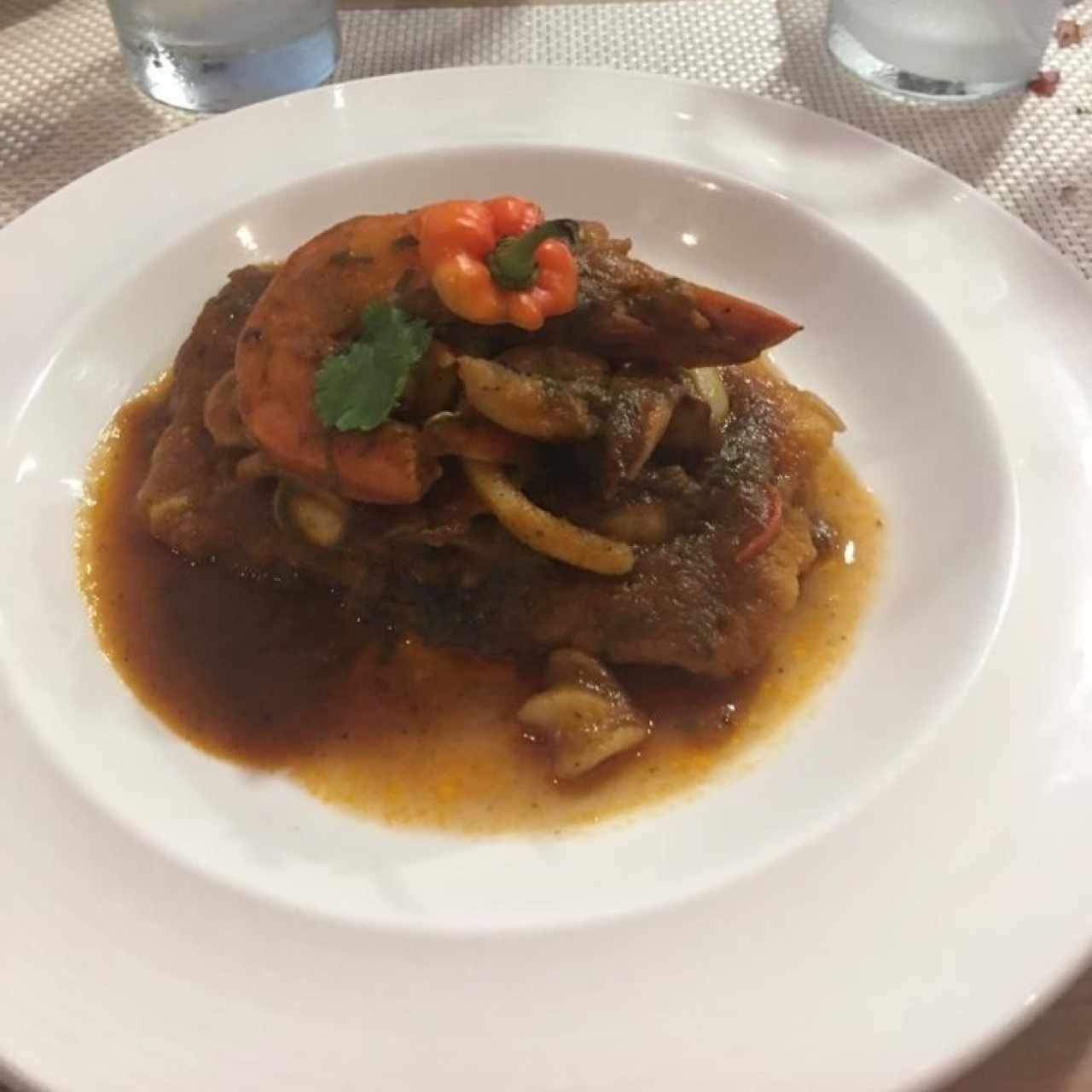 Filete de Pescado a lo Macho