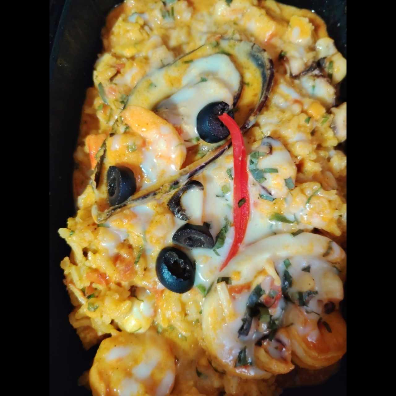 PLATOS FUERTES - Arroz Con Mariscos