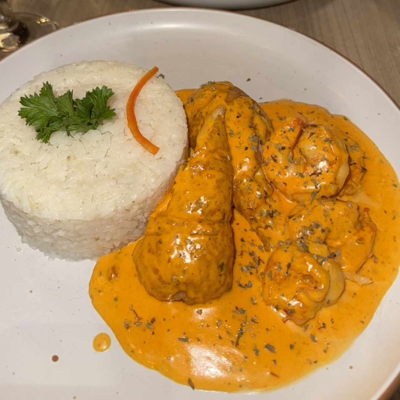 Corvina Rellena de Camarones