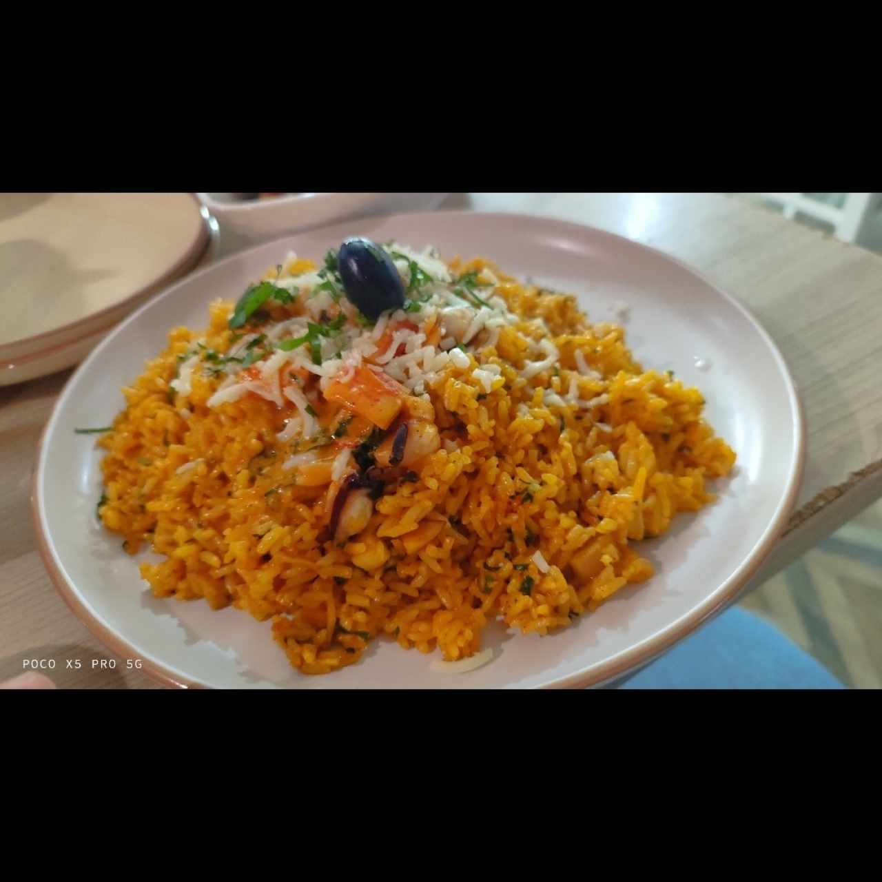 PLATOS FUERTES - Arroz Con Mariscos