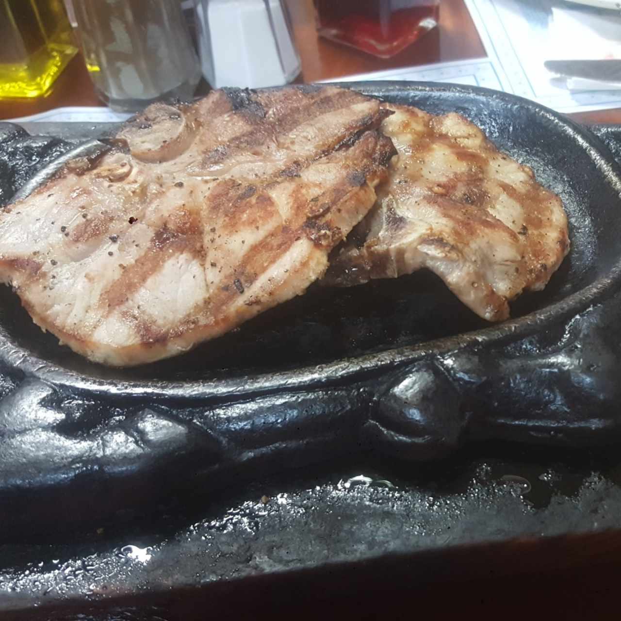 Puerco a la parrilla 💕 Delicioso