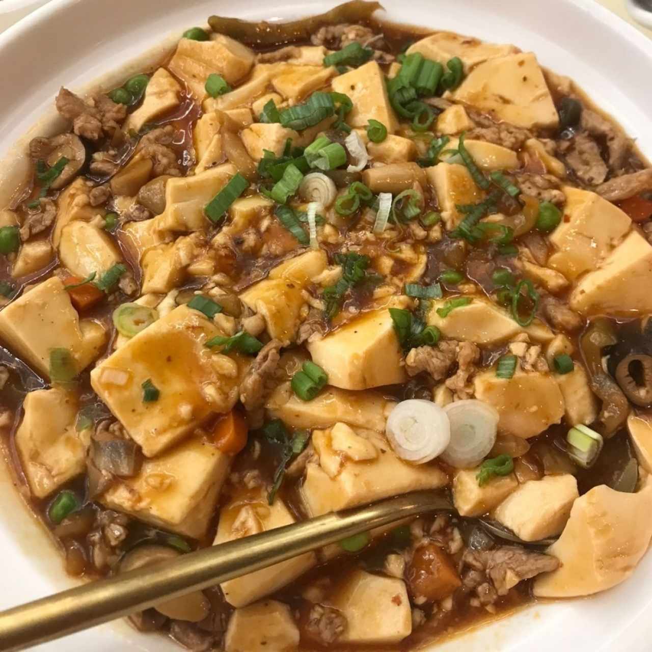 Mapo tofu 