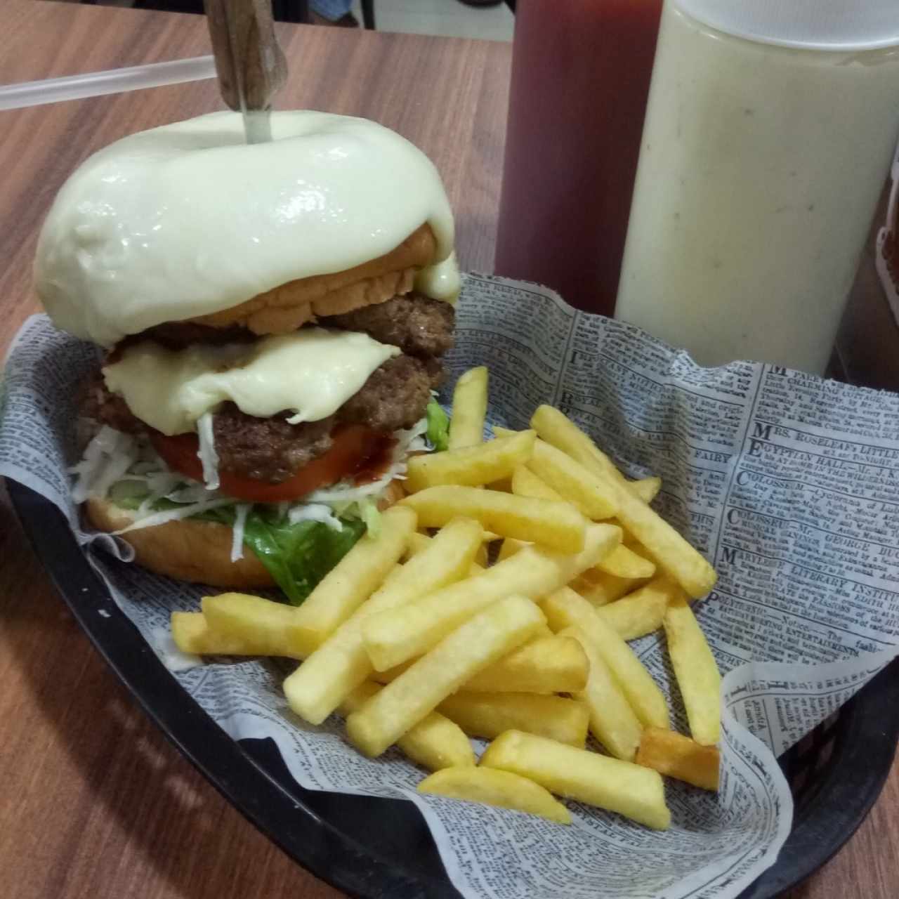 Tentacion de mozarella gratinada