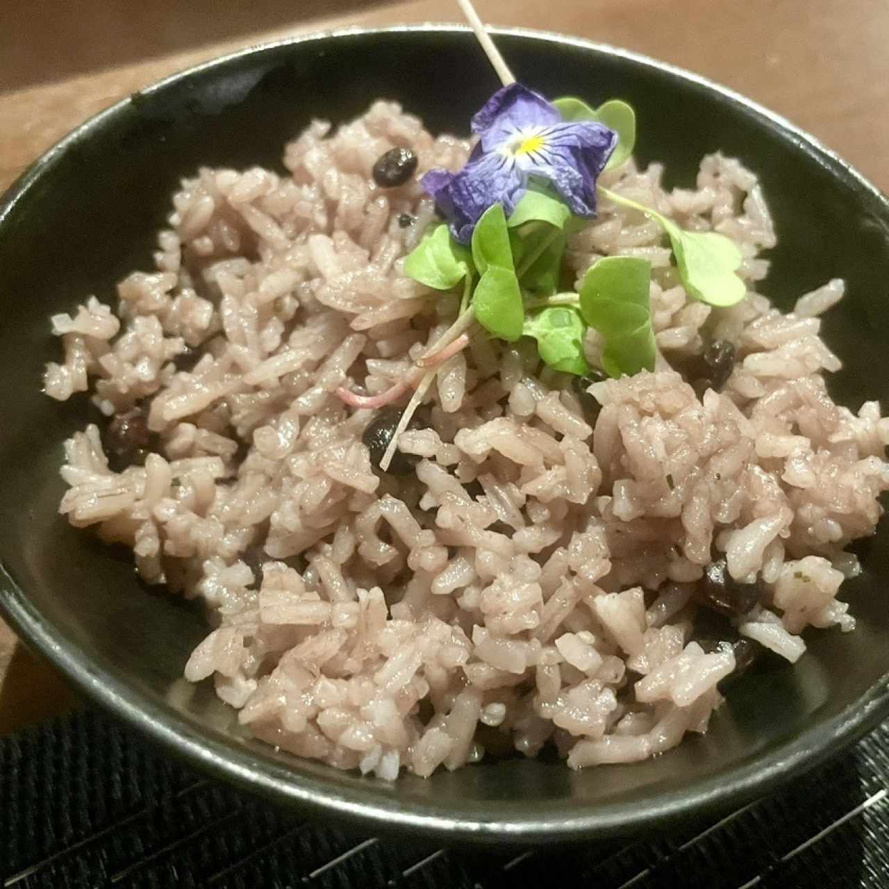 Arroz de coco con guandu