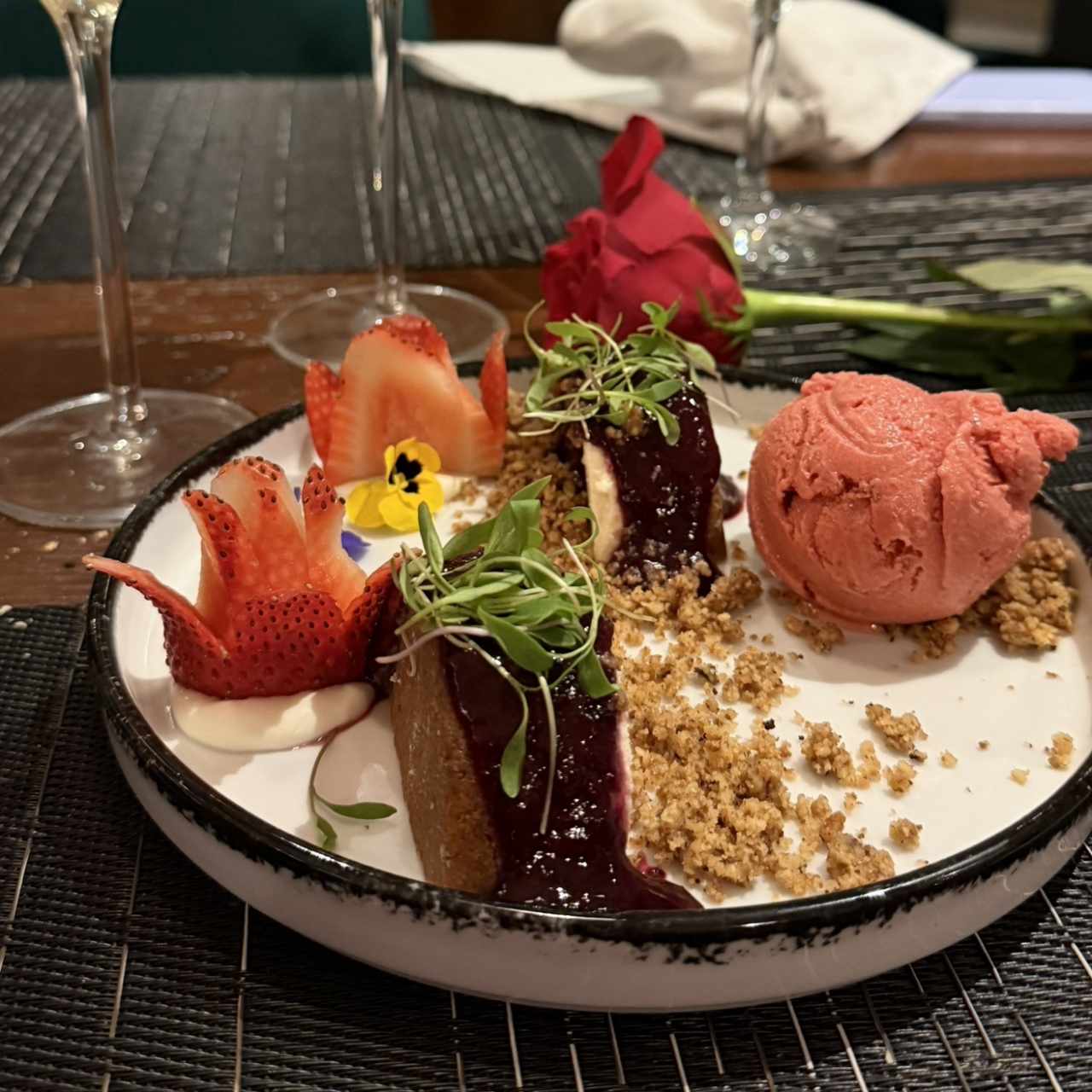 Cheesecake de frutos rojos 