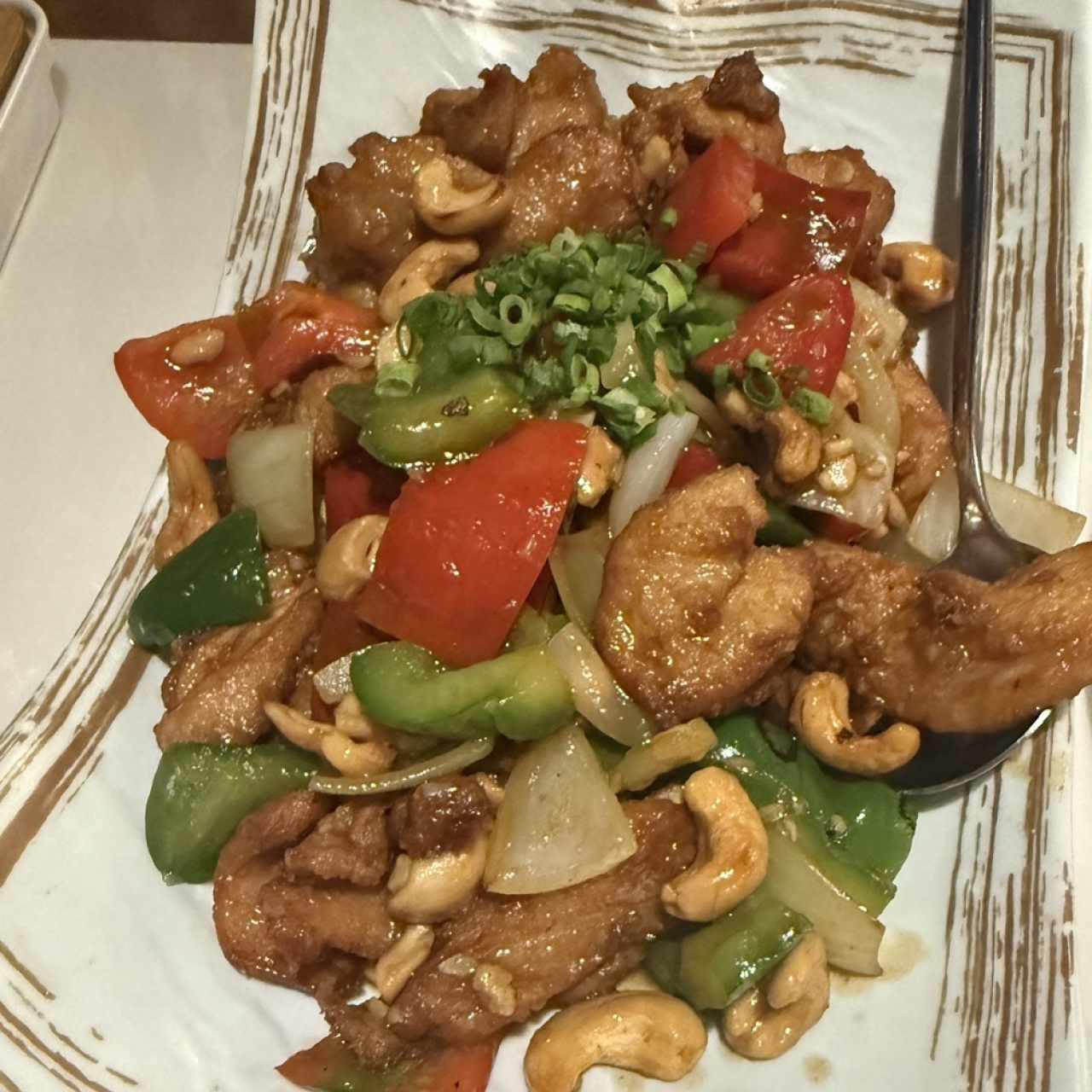 Pollo Con Miel y Almendra
