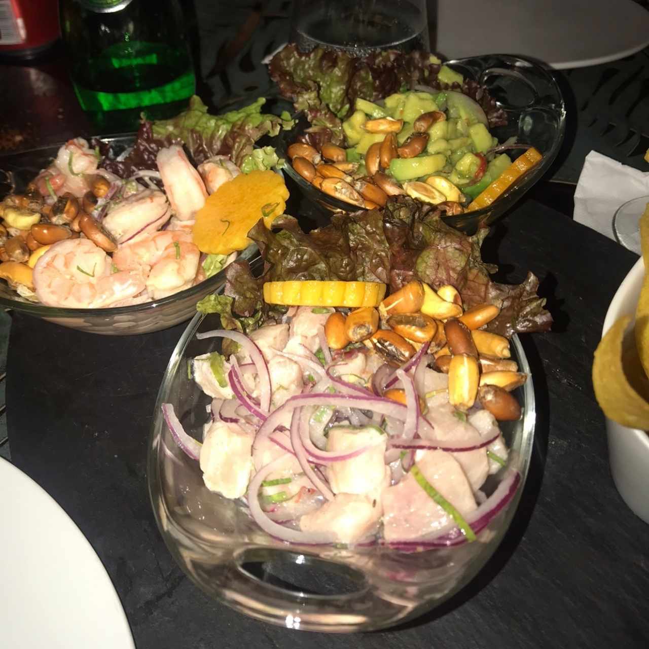 trilogia de ceviches