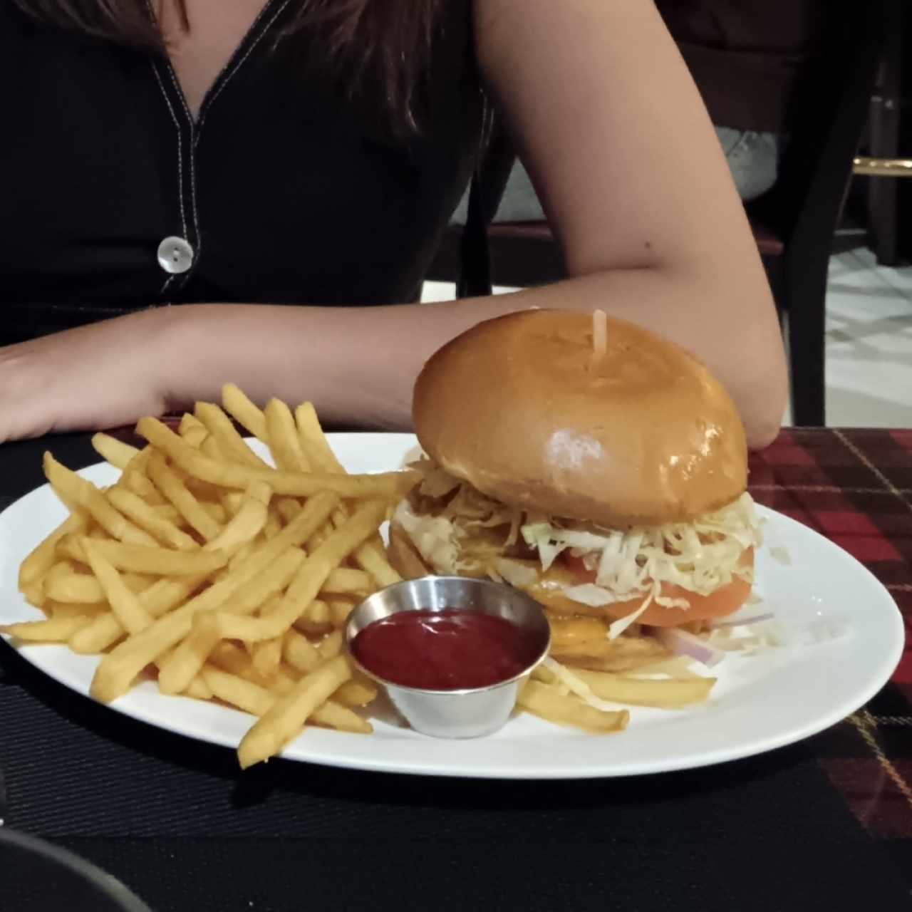 hamburguesa clásica 