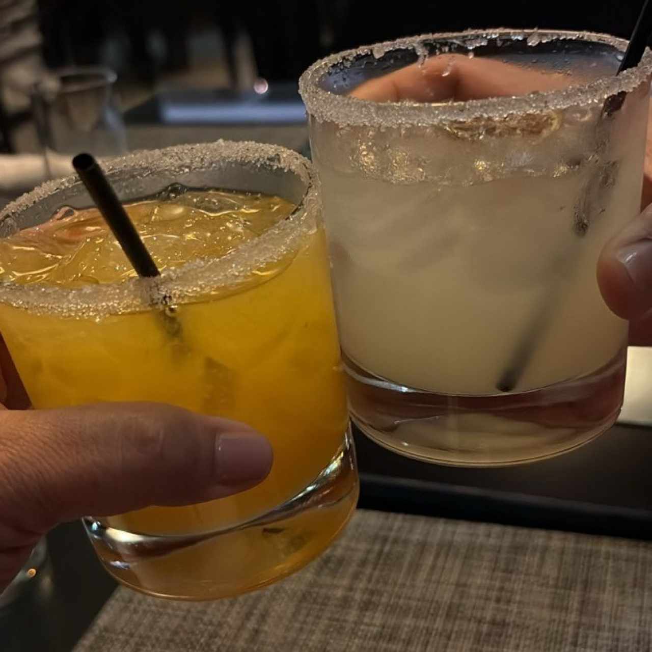Margaritas de limon y maracuya 