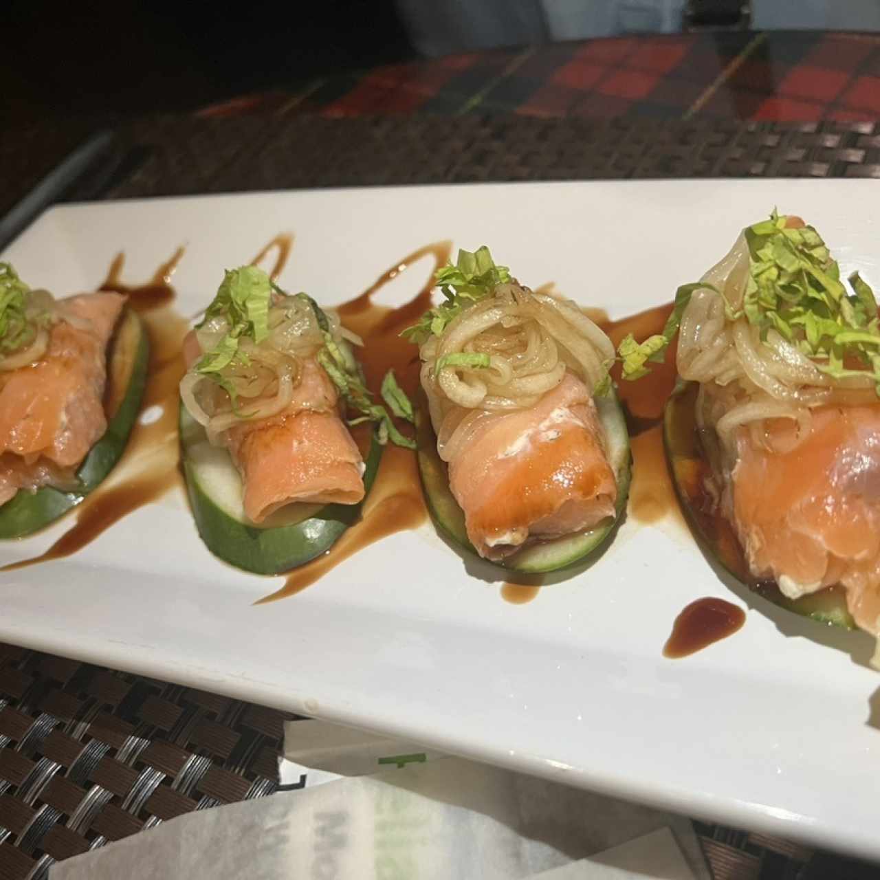 Gluten Free Crostini de Salmón Escoces