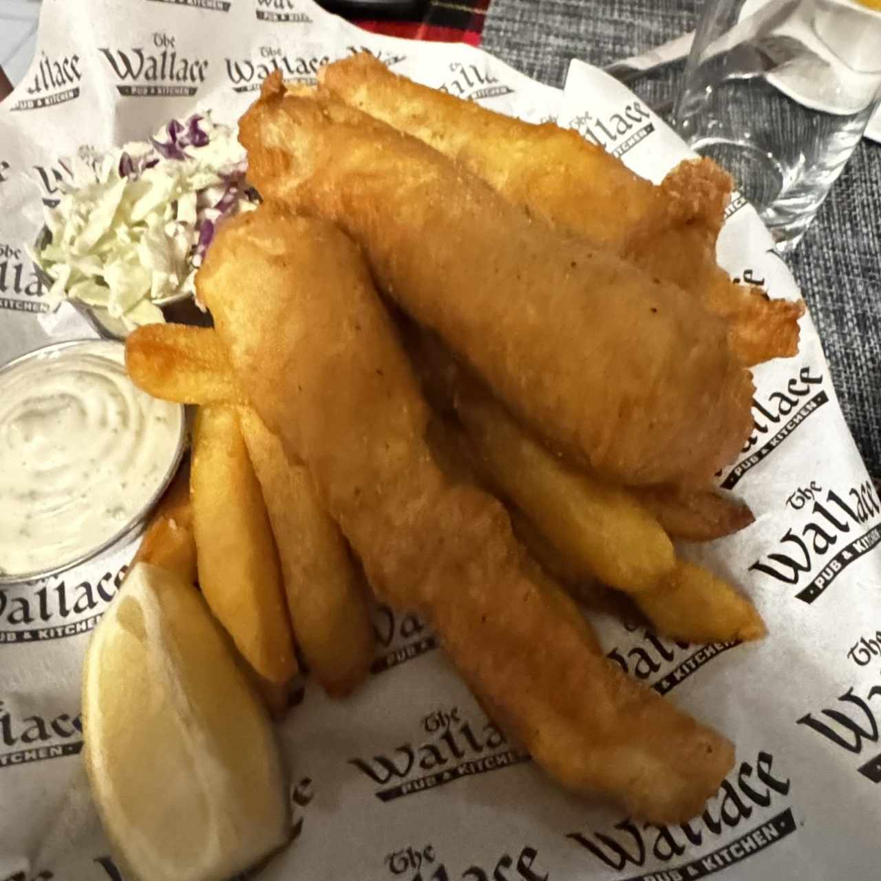 Platos fuertes - Fish and chips