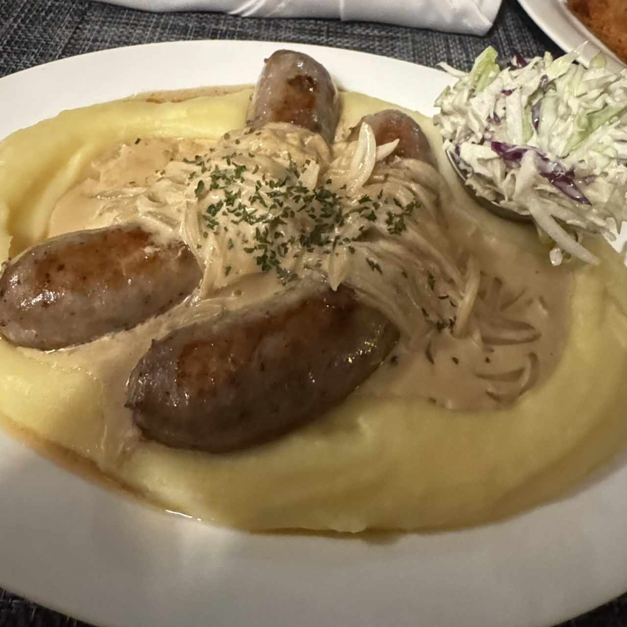 Platos fuertes - Bangers and Mash