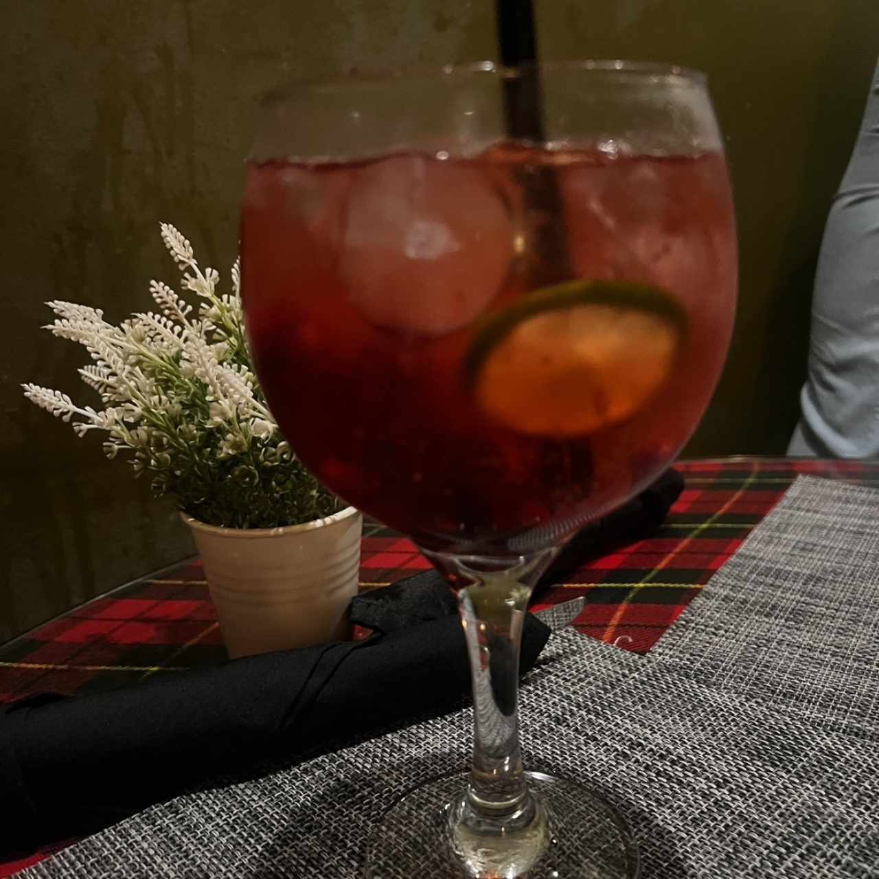 Gim tonic frutos rojos