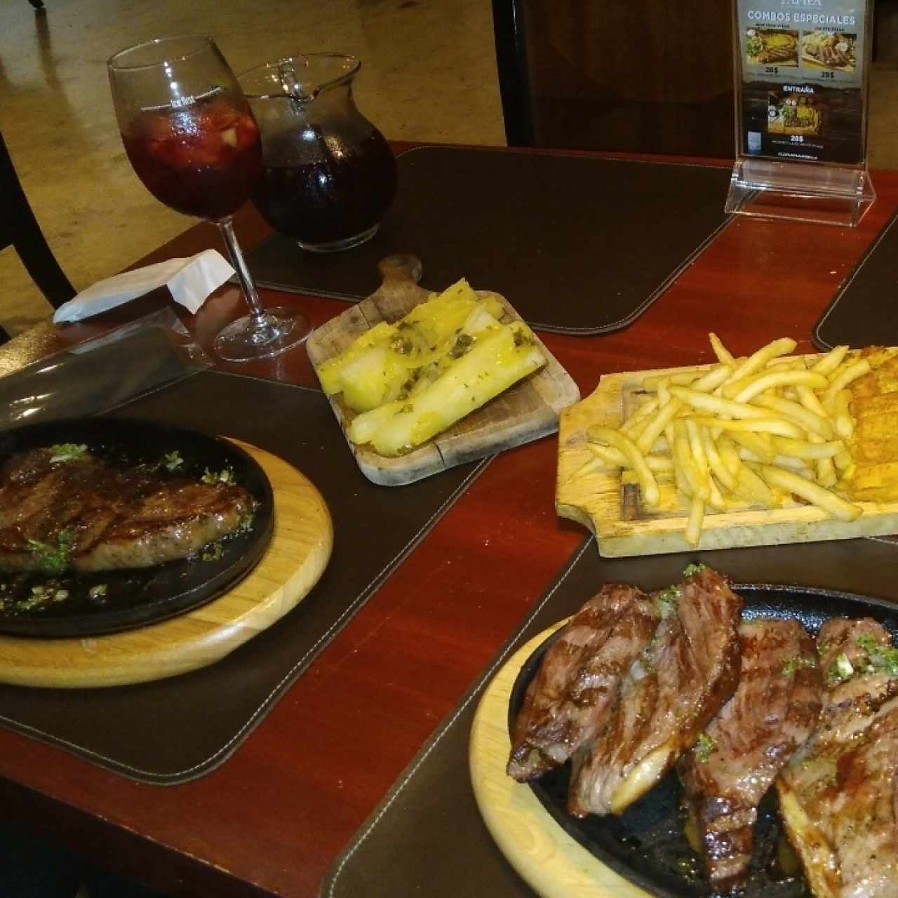 Rib eye y picanha