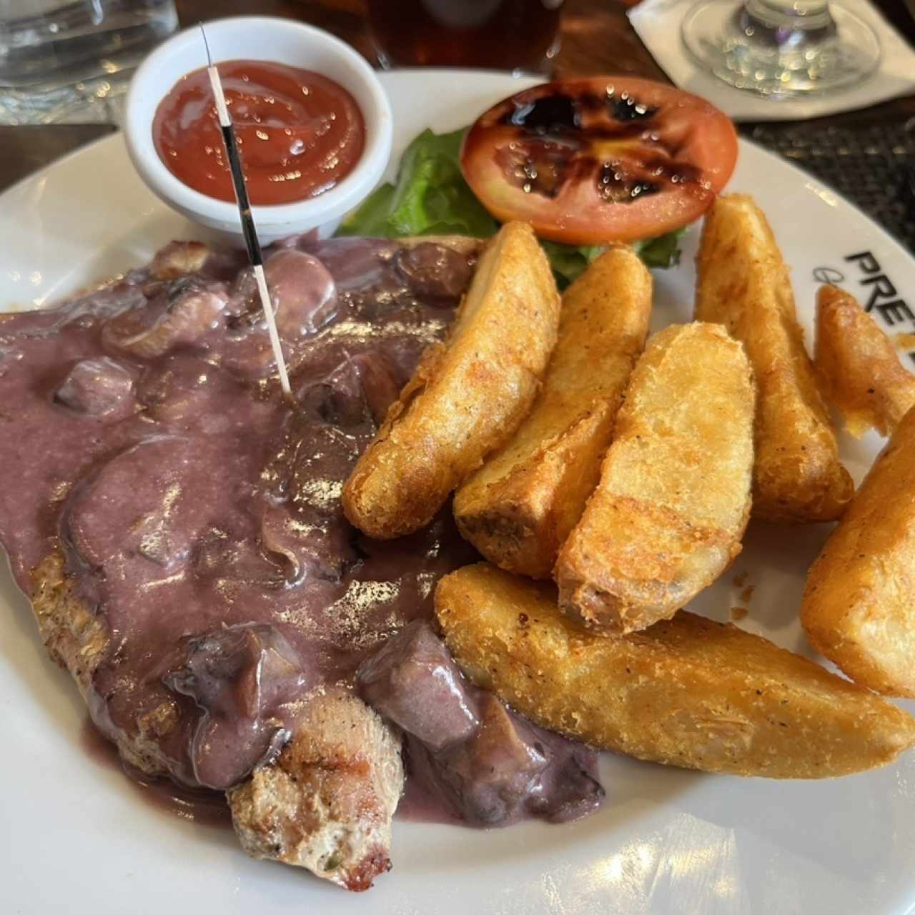 FILETE DE CERDO AL VINO