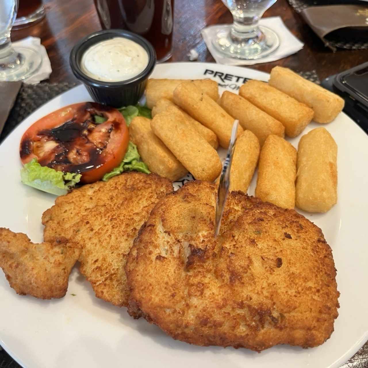 MENÚ EJECUTIVO - MILANESA DE POLLO