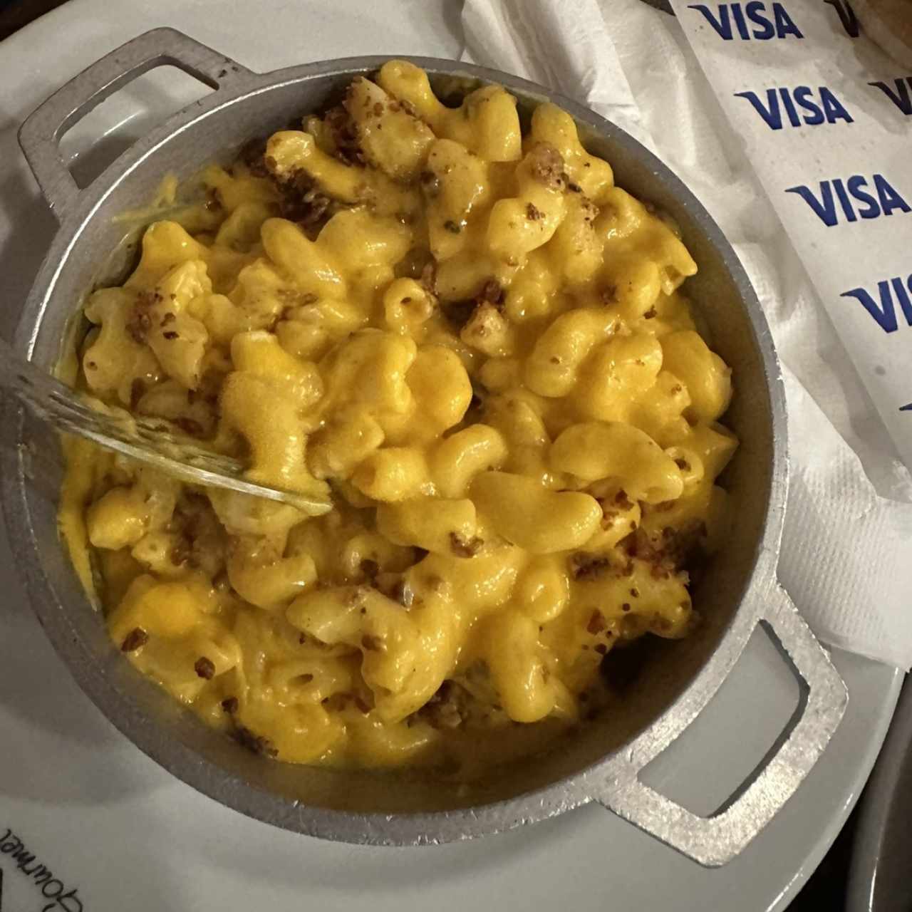MAC Y CHEESE DE POLLO *OPCIÓN CON CARNE