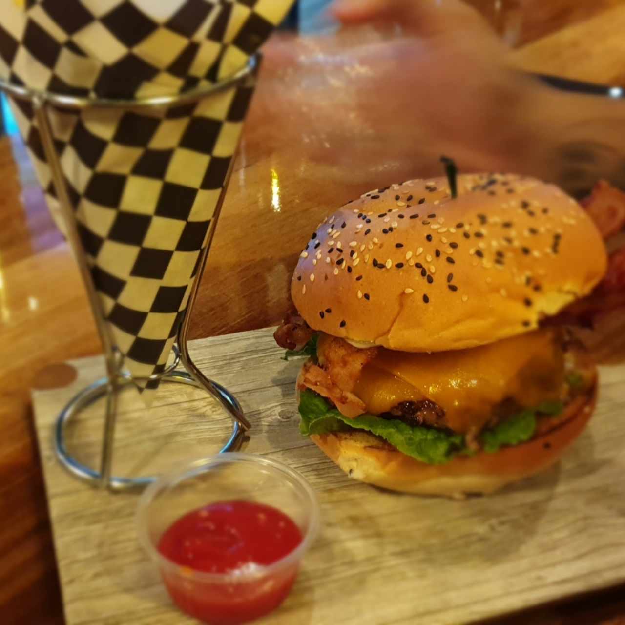 Las opciones - Mansa burger