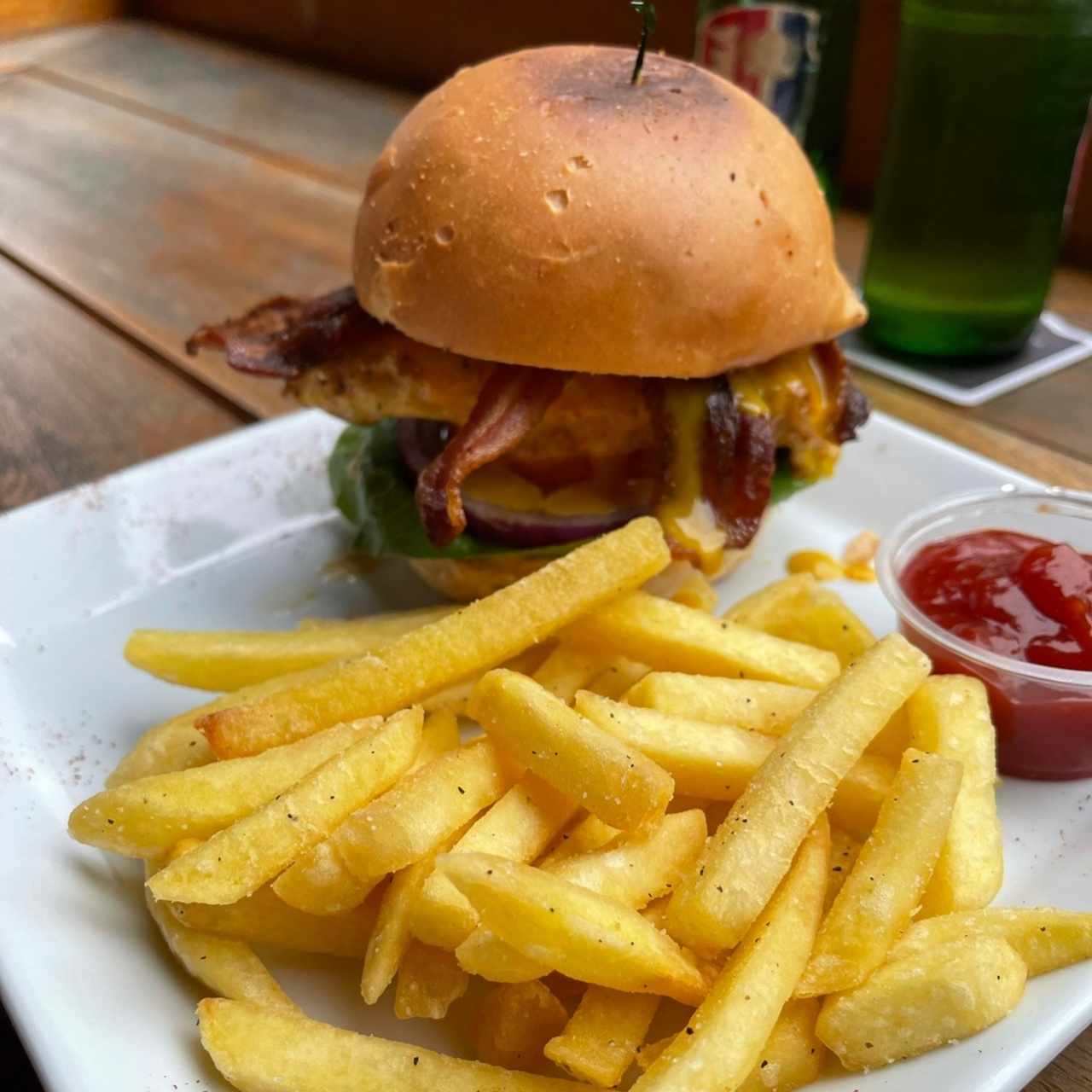 Las opciones - Classic Burger