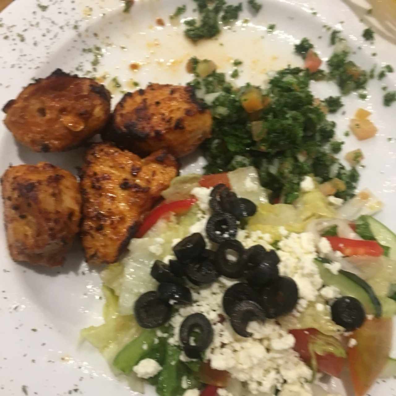 pinchos de pollo