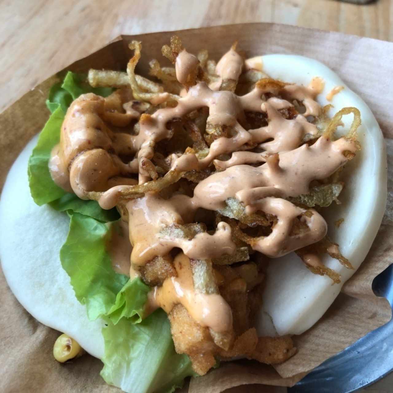 Bao de Fried Chicken
