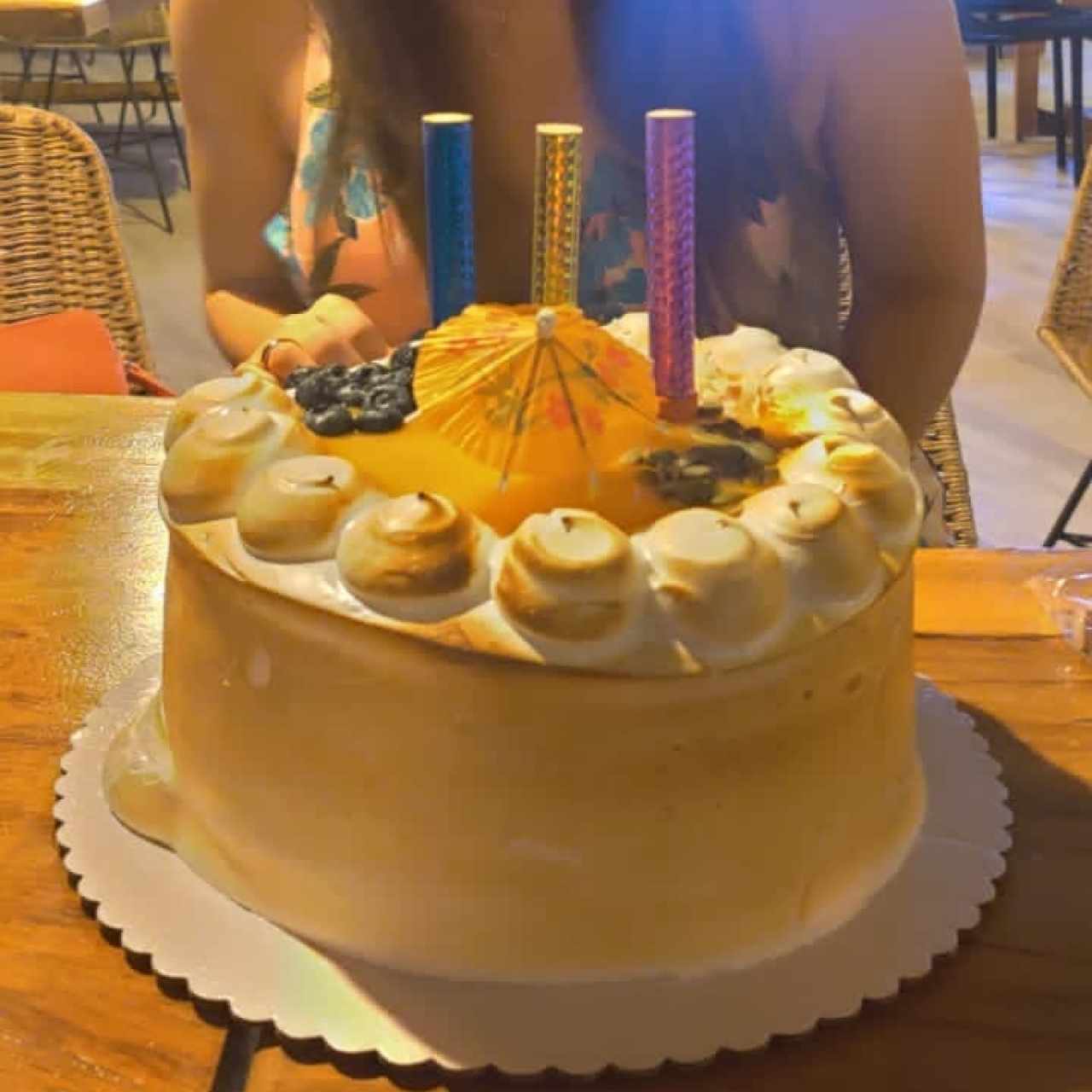 Menú Dulce - Maracuyá Summer Cake