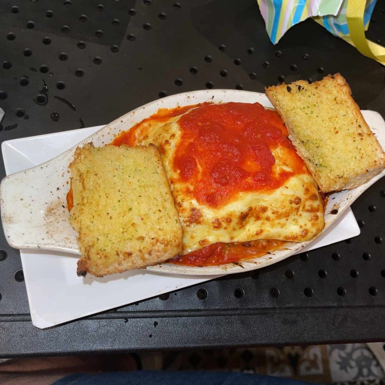 Lasaña de pollo